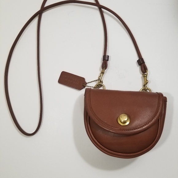 Vintage Coach 9826 Belt Bag British Tan - Picture 2 of 6